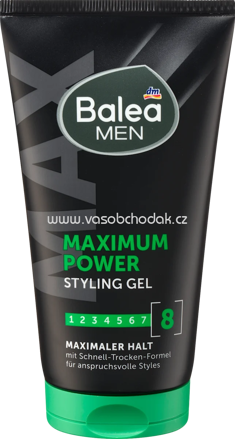 Balea MEN Haargel Maximum Power, 150 ml