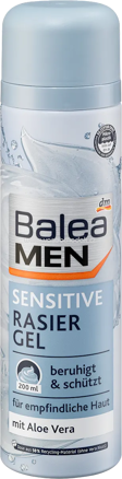 Balea MEN Rasiergel sensitive, 200 ml
