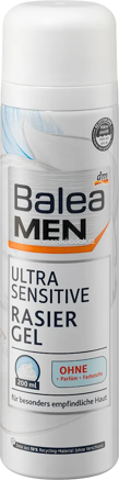 Balea MEN Rasiergel Ultra Sensitive, 200 ml