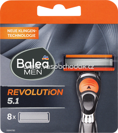 Balea MEN Rasierklingen, Revolution 5.1, 8 St