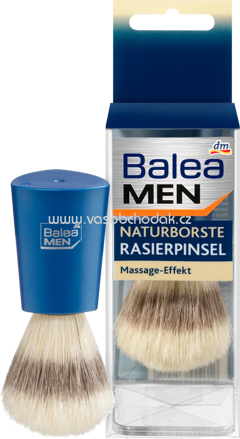 Balea MEN Rasierpinsel Naturborste, 1 St
