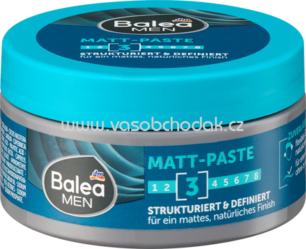 Balea MEN Styling Creme Matt Paste, 100 ml