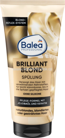 Balea PROFESSIONAL Conditioner Brilliant Blond, 200 ml