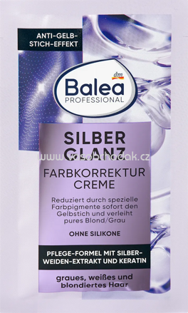 Balea PROFESSIONAL Farbkorrekturcreme Silberglanz, 20 ml