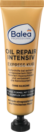 Balea PROFESSIONAL Haarkur Express Oil Repair Intensiv, 20 ml