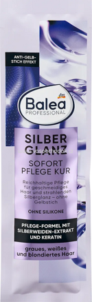 Balea PROFESSIONAL Haarkur Sofort Pflege Silberglanz, 20 ml