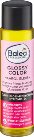Balea PROFESSIONAL Haaröl Elixier Glossy Color, 20 ml