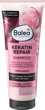 Balea PROFESSIONAL Shampoo Keratin Repair, 250 ml