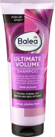 Balea PROFESSIONAL Shampoo Ultimate Volume, 250 ml