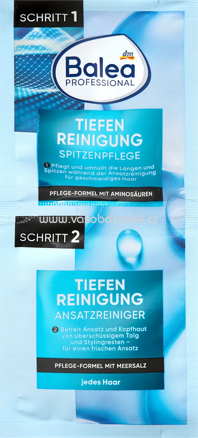 Balea PROFESSIONAL Tiefenreinigung, Spitzenpflege & Ansatzreiniger, 2x8 ml, 16 ml