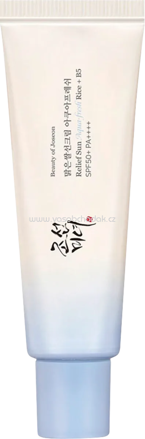 Beauty of Joseon Sonnenfluid relief sun aqua fresh rice, LSF 50, 50 ml