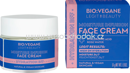 BIO VEGANE Feuchtigkeitscreme Moisture Infusion, 50 ml