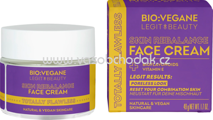 BIO VEGANE Gesichtscreme Skin Rebalance, 50 ml