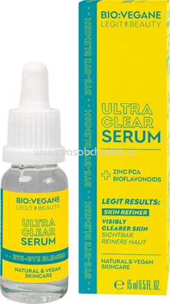 BIO VEGANE Serum Ultra Clear, 15 ml