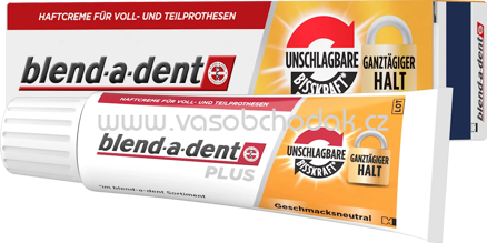 blend-a-dent Haftcreme Plus Unschlagbare Bisskraft, 40 g