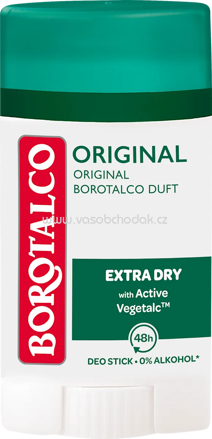 Borotalco Antitranspirant Deostick Original, 40 ml