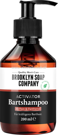 Brooklyn Soap Company Bartshampoo, 200 ml