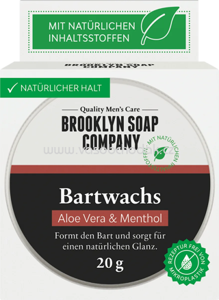 Brooklyn Soap Company Bartwachs, 20g