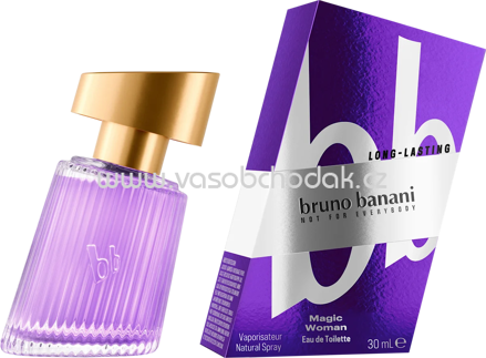 Bruno Banani Magic Woman Eau de Toilette, 30 ml
