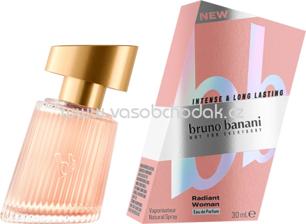 Bruno Banani Radiant Woman Eau de Parfum, 30 ml