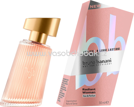 Bruno Banani Radiant Woman Eau de Parfum, 50 ml