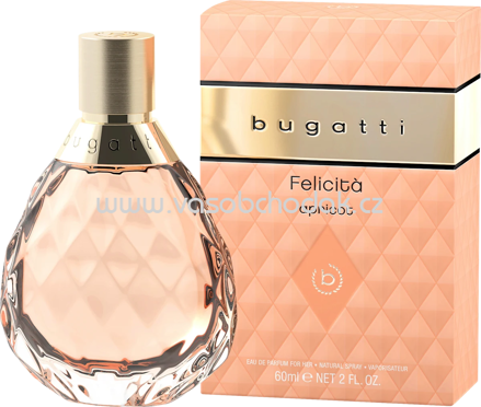 bugatti Felicità Apricot Eau de Parfum, 60 ml