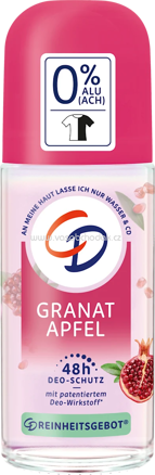 CD Deo Roll-on Bio-Granatapfel, 50 ml