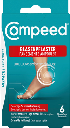 Compeed Blasenpflaster Mixpack, 6 St