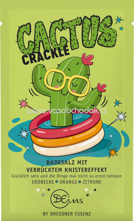 DEins Badesalz Cactus Crackle mit Knistereffekt, 60g