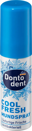 Dontodent Mundspray cool fresh, fluoridfrei, 15 ml