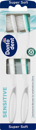 Dontodent Zahnbürste Sensitive super soft, 2 St