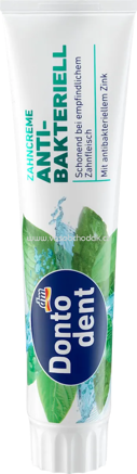 Dontodent Zahnpasta antibakteriell, 125 ml