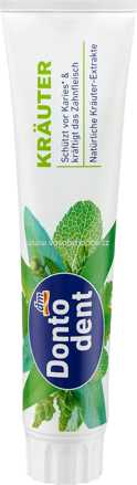 Dontodent Zahnpasta Kräuter, 125 ml