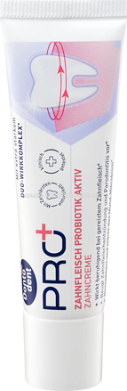 Dontodent PRO+ Zahnpasta PRO+ Zahnfleisch Probiotik Aktiv, Reisegröße, 20 ml