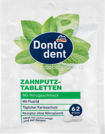 Dontodent Zahnputztabletten, 20g