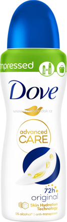 Dove Antitranspirant Deospray Advanced Care Original Compressed, 100 ml