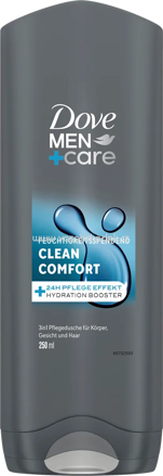 Dove MEN+CARE Pflegedusche Clean Comfort 3in1, 250 ml