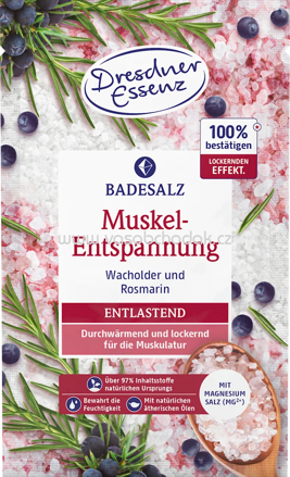  Dresdner Essenz Badesalz Muskelentspannung, 60 g