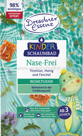 Dresdner Essenz Schaumbad Nase Frei, 40 ml