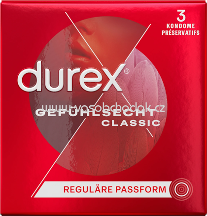 Durex Gefühlsecht PG, 3 St
