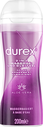 Durex Gleitgel & Massage 2in1 Aloe Vera, 200 ml
