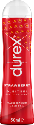 Durex Gleitgel Strawberry, 50 ml