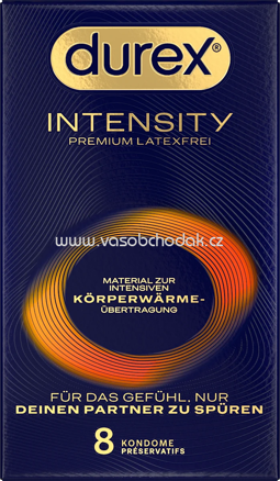 Durex Kondome Intensity, Breite 56mm, 8 St