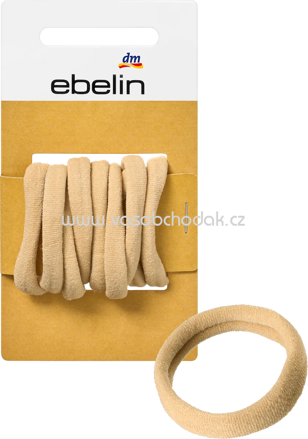 ebelin Haargummis weich blond, 9 St