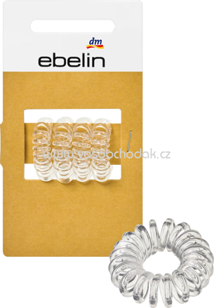 ebelin Haargummi Spirale, mini, 4 St