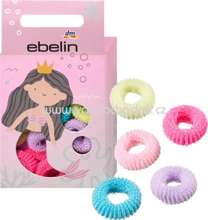 ebelin Haargummis Box Mermaid, 40 St