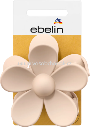 ebelin Haarklammer Blume beige, 1 St