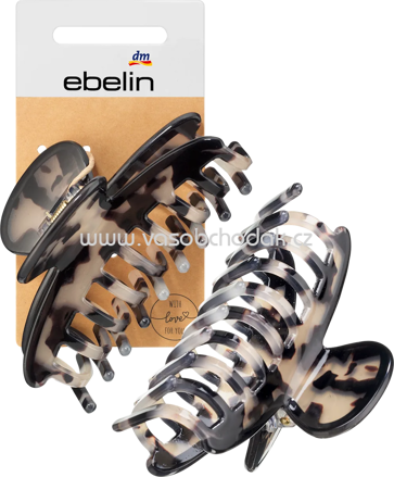 ebelin Haarklammer Leo-Optik, groß, 1 St