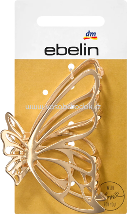 ebelin Haarklammer Schmetterling Gold-Optik, 1 St