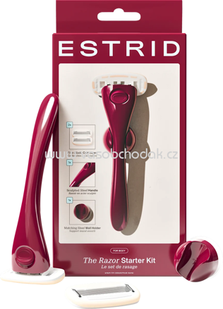 Estrid Rasierer, ruby Starterset, 1 St
